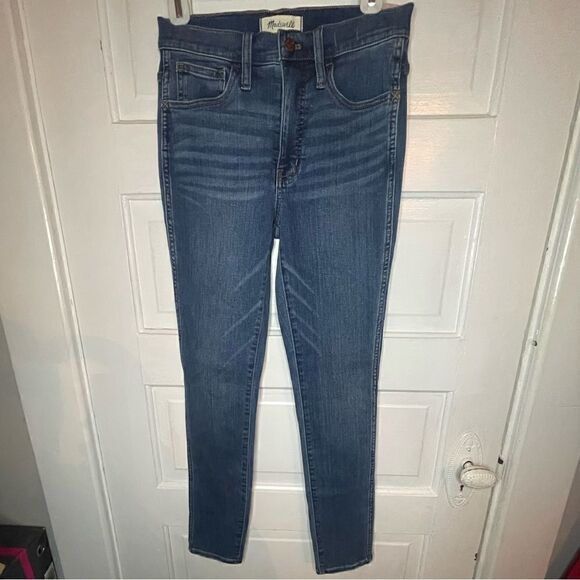 NWTs Madewell 10” High Rise Skinny Jeans w/ Magic Pockets - Picture 2 of 11